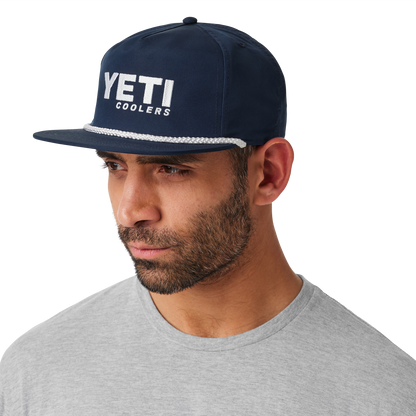 YETI COOLERS Mid Pro フラットブリム ロープ キャップ
