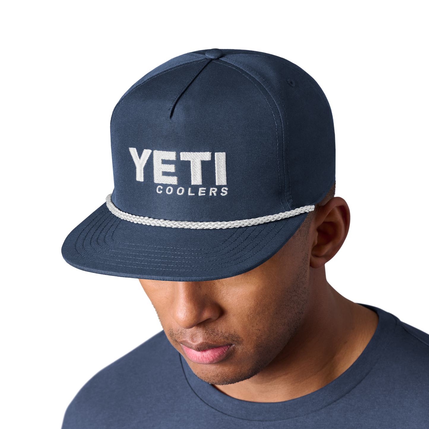 YETI COOLERS Mid Pro フラットブリム ロープ キャップ