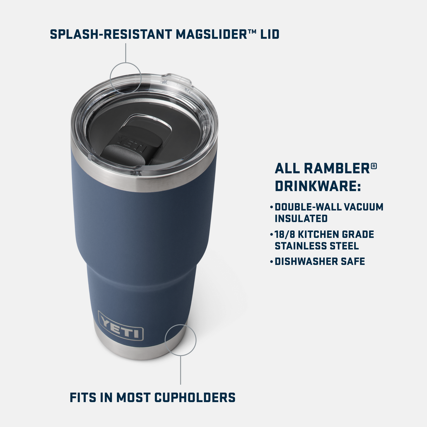 Rambler® 30 oz (887 ml) タンブラー