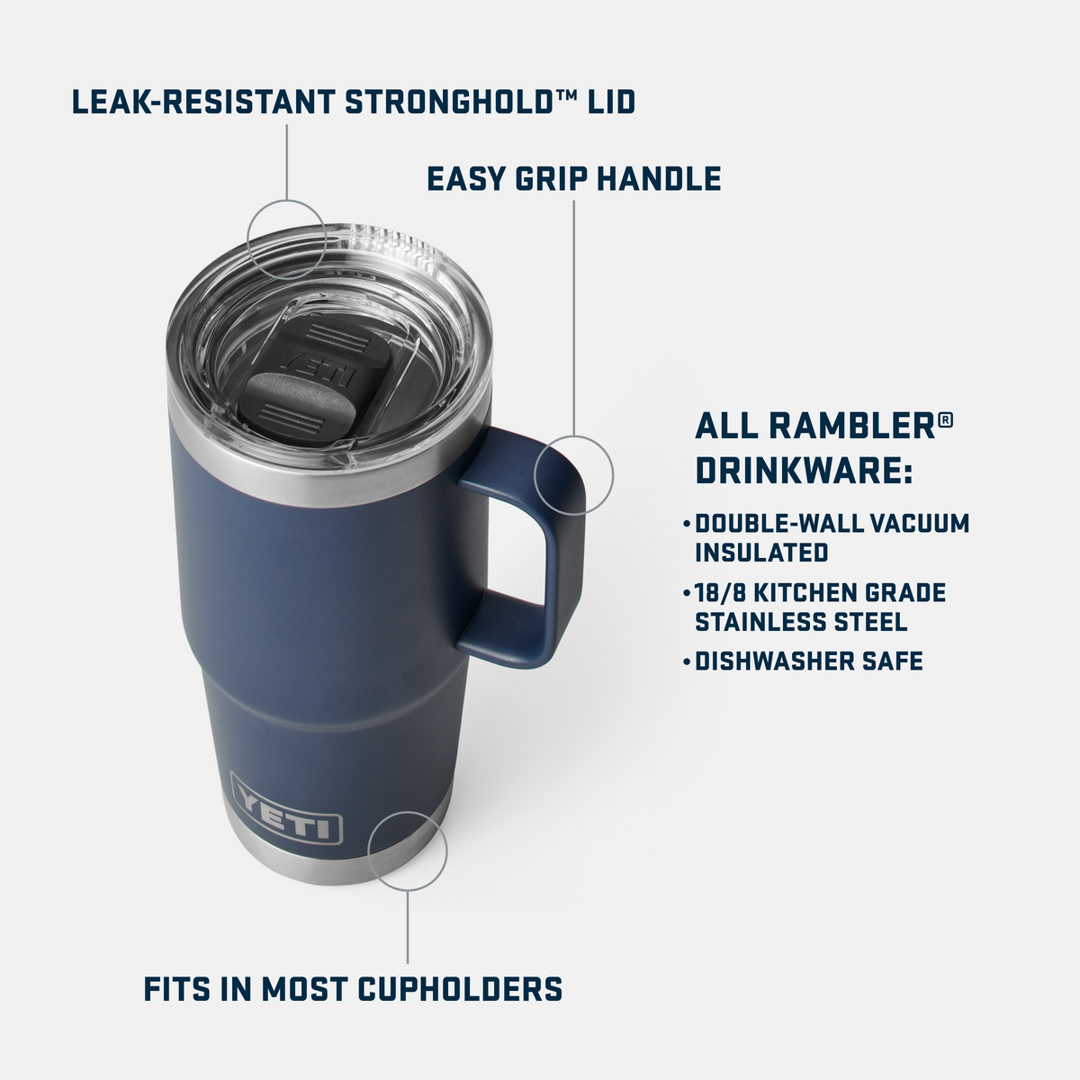 YETI Rambler® 20 oz (591 ml) Travel Mug – YETIジャパン合同会社 YETI Rambler® 20 oz (591 ml) Travel Mug – YETIジャパン合同会社