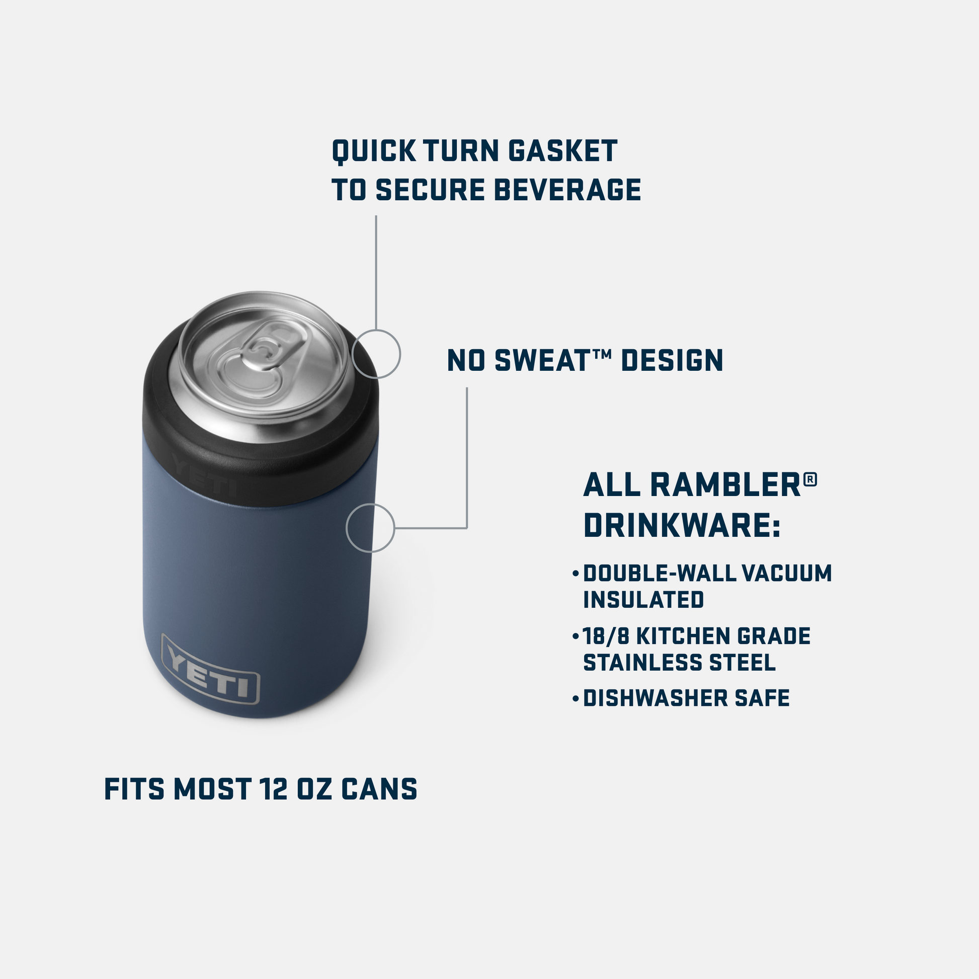 YETI Rambler® 330 ML Colster® 缶インシュレーター – YETIジャパン YETI Rambler® 330 ML Colster® 缶インシュレーター – YETIジャパン