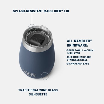 YETI Rambler® 10 oz (295 ml) ワインタンブラー – YETIジャパン合同会社 YETI Rambler® 10 oz (295 ml) ワインタンブラー – YETIジャパン合同会社