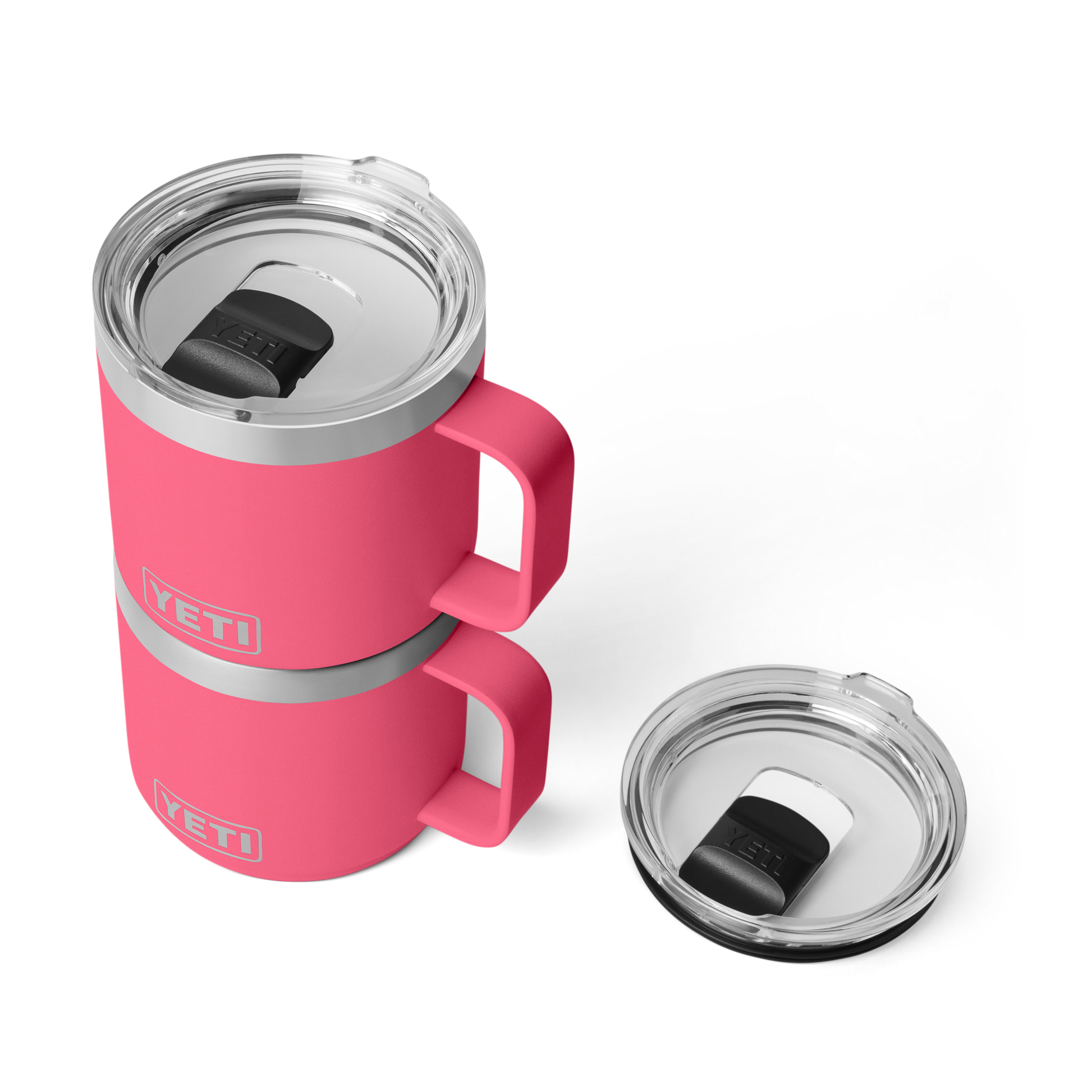 YETI Rambler® 14 oz (414 ml) Stackable Mug Tropical Pink – YETI