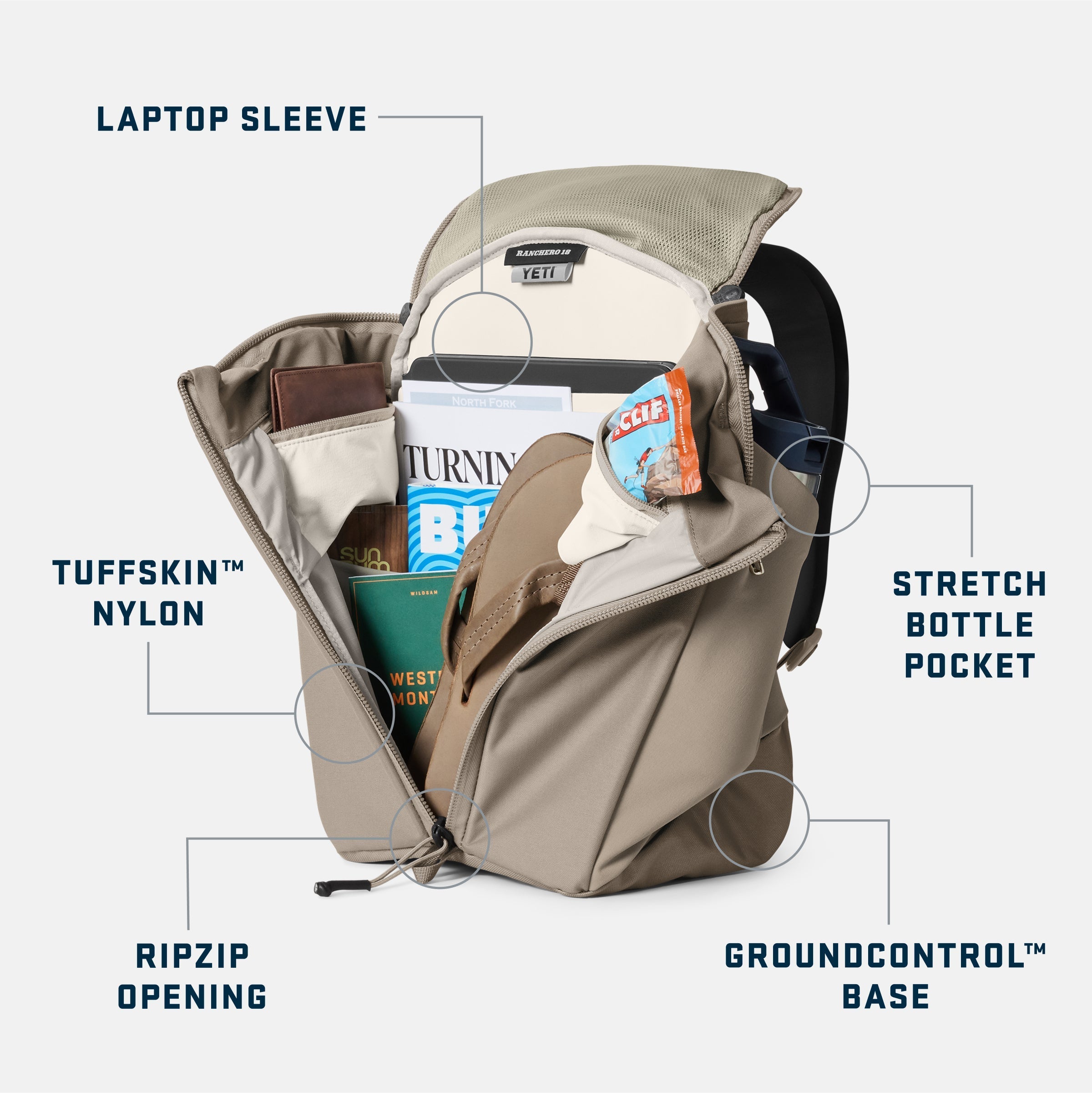 YETI Ranchero™ 18Lバックパック – YETIジャパン合同会社