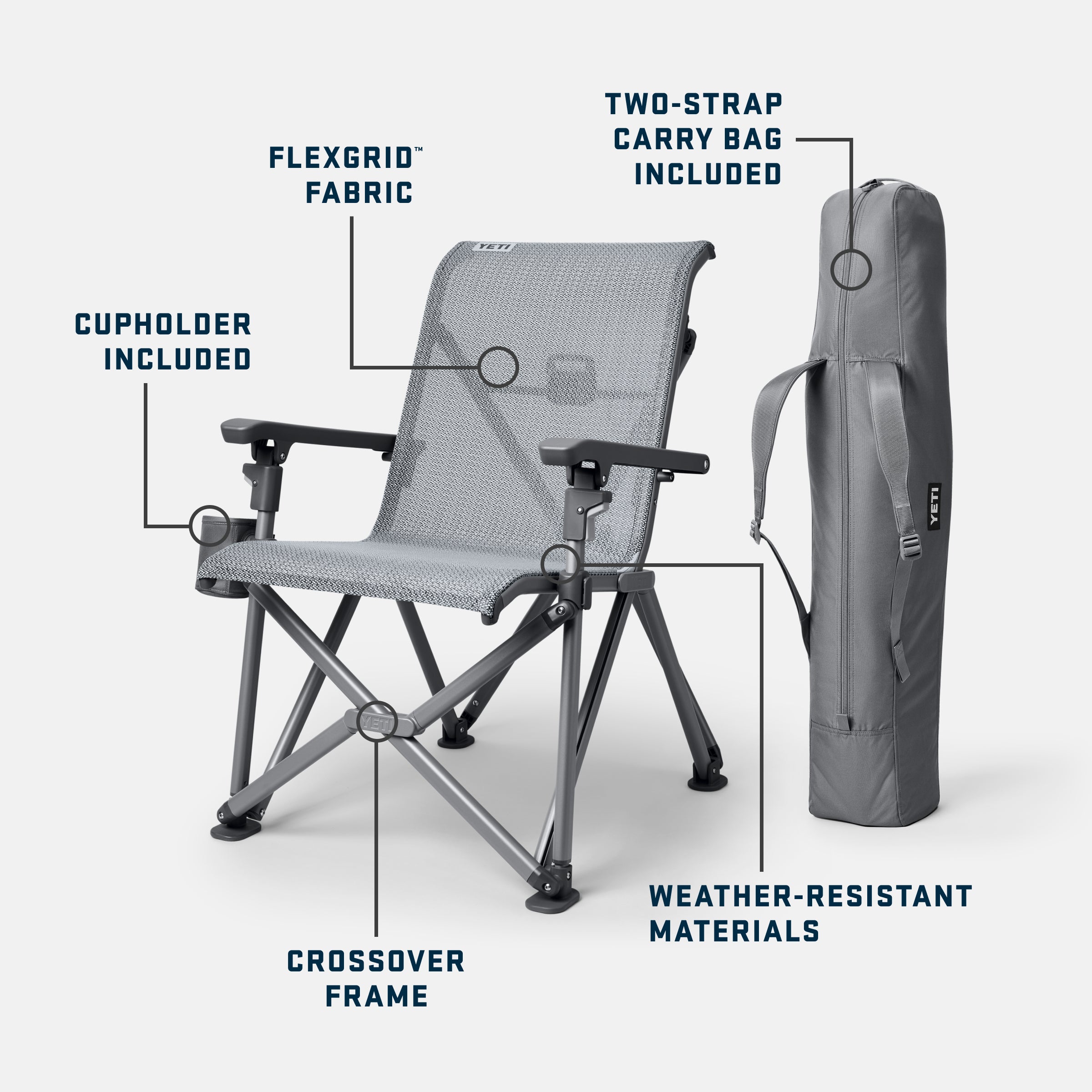 YETI Trailhead Folding Camp Chair – YETIジャパン合同会社
