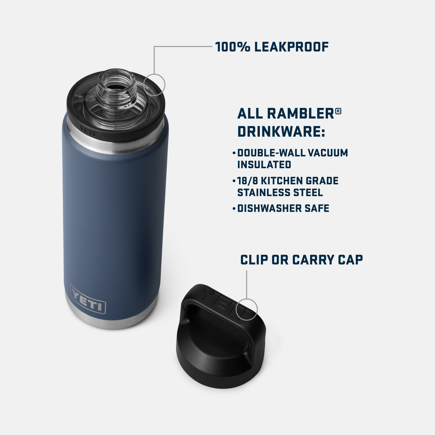 Rambler® 26oz（769mL）ボトル
