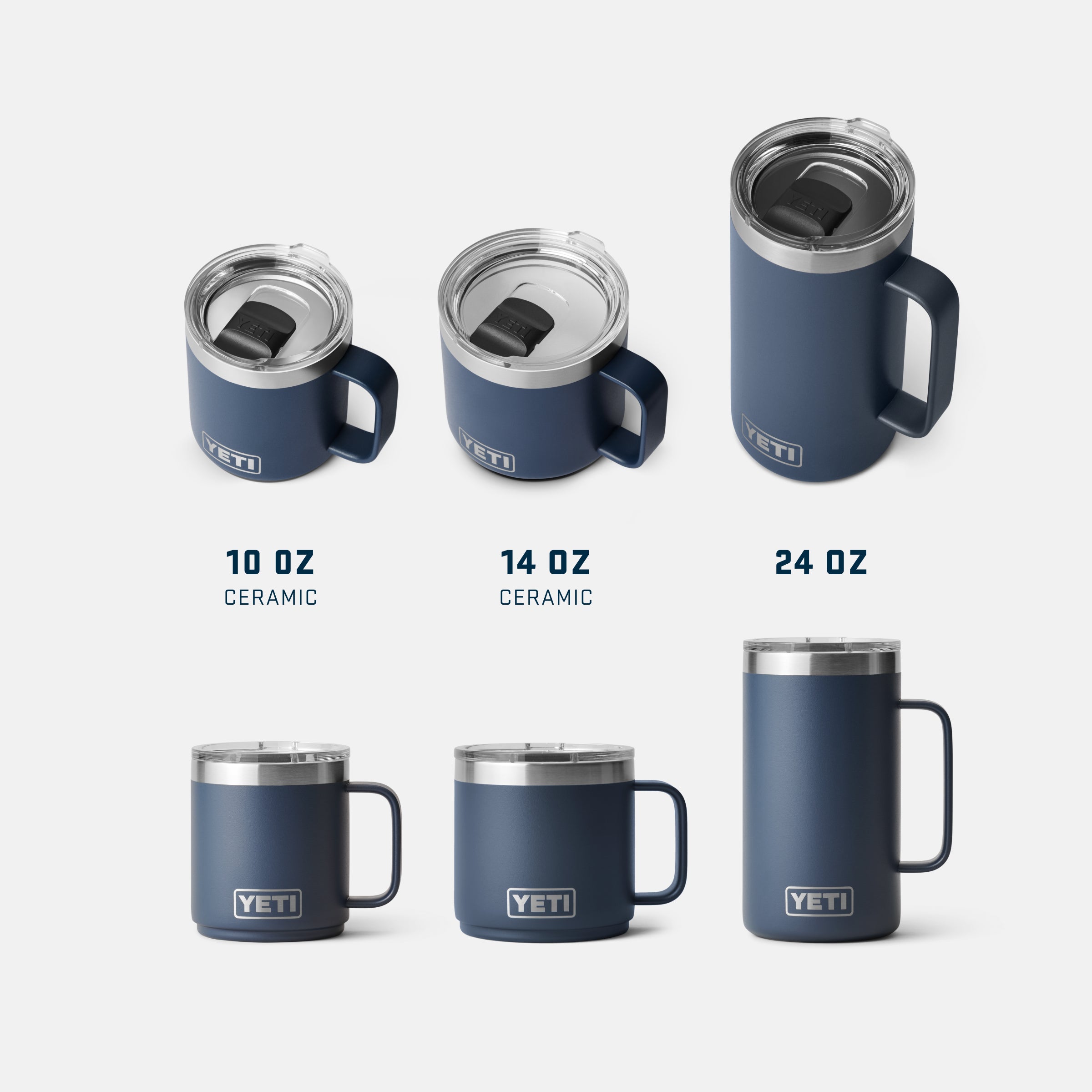 YETI Rambler® 14 oz (414 ml) Stackable Mug Tropical Pink – YETI
