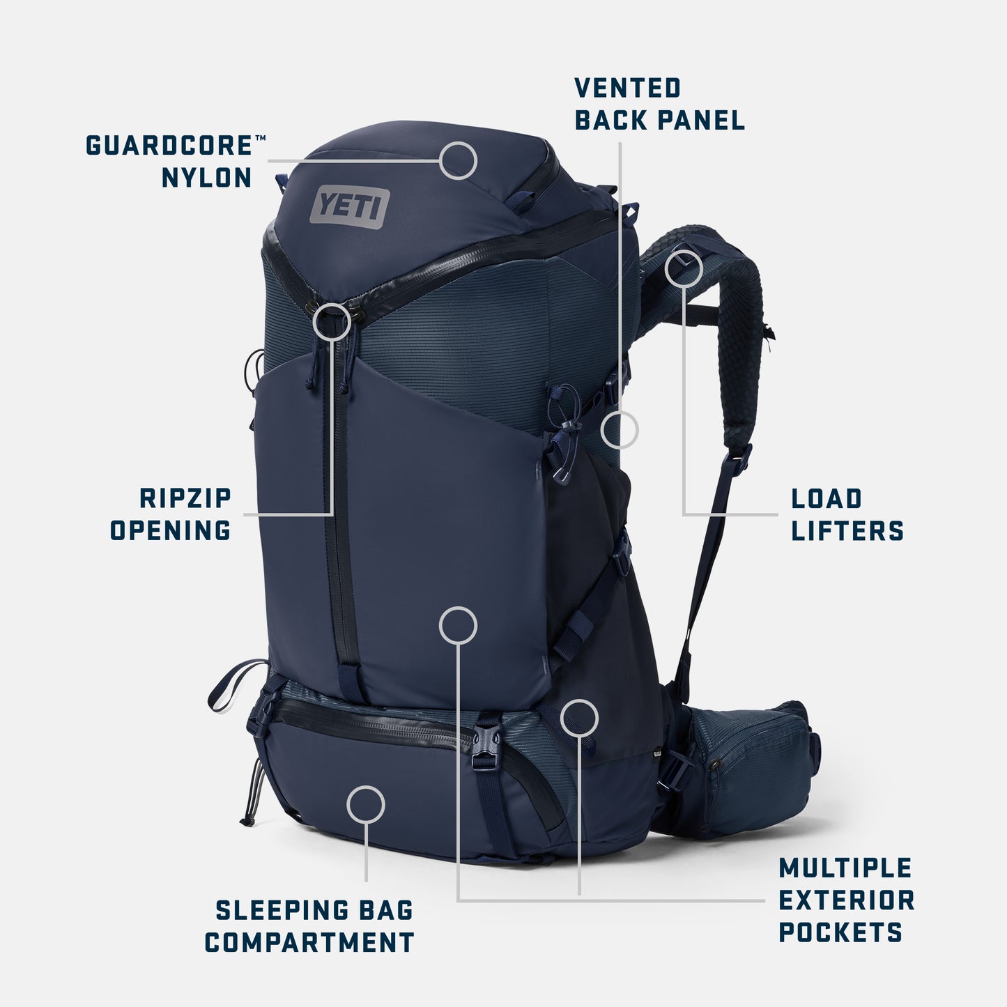 メンズ Skala™ 50L ハイキングパック
