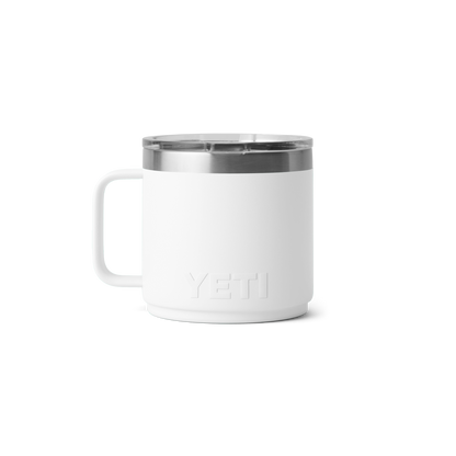 未使用　YETI Rambler 14oz Mug ホワイト YETI Rambler® 14 oz (414 ml) Stackable Mug Tropical Pink – YETI