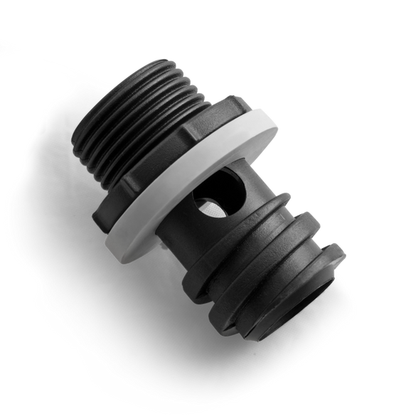 YETI Drain Plug Hose Connection Black